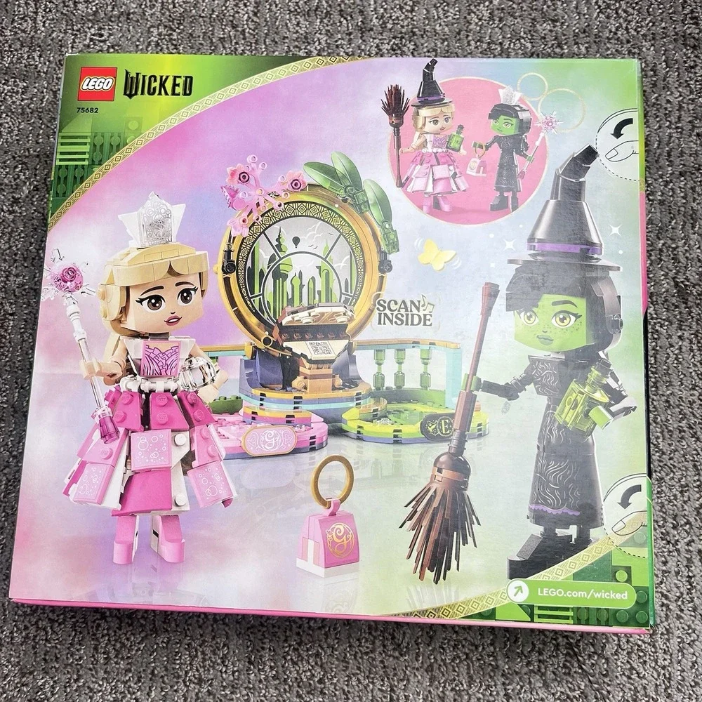 LEGO Wicked: Elphaba & Glinda Figures (75682) Brand New In Sealed Box 558 Pieces - Picture 6 of 7